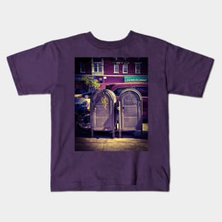 New York City Street Mailbox Kids T-Shirt